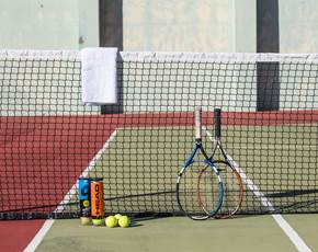 Tennis Courts at Dona FIlipa, Algarve