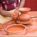 Pottery at Loule Market, Algarve