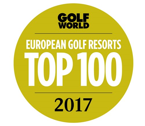 Top 100 resorts logos 2017 GOLD