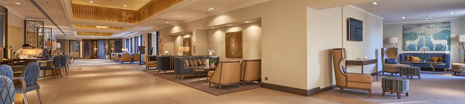 Lobby at Dona Filipa Hotel