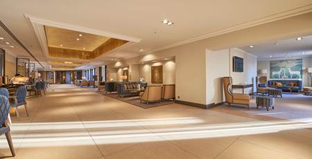 Lobby at Dona Filipa Hotel
