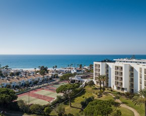 Tennis Courts at Dona FIlipa, Algarve